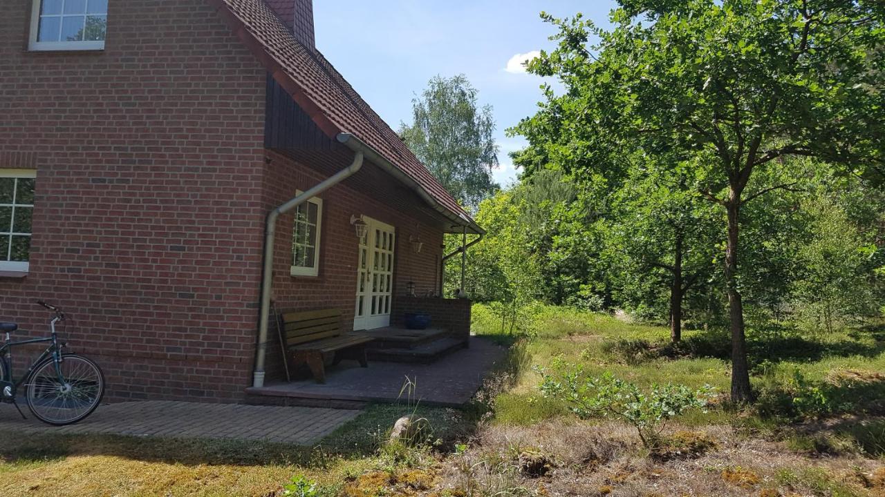 Villa Ferienhaus am Waldrand Stedden Exterior foto